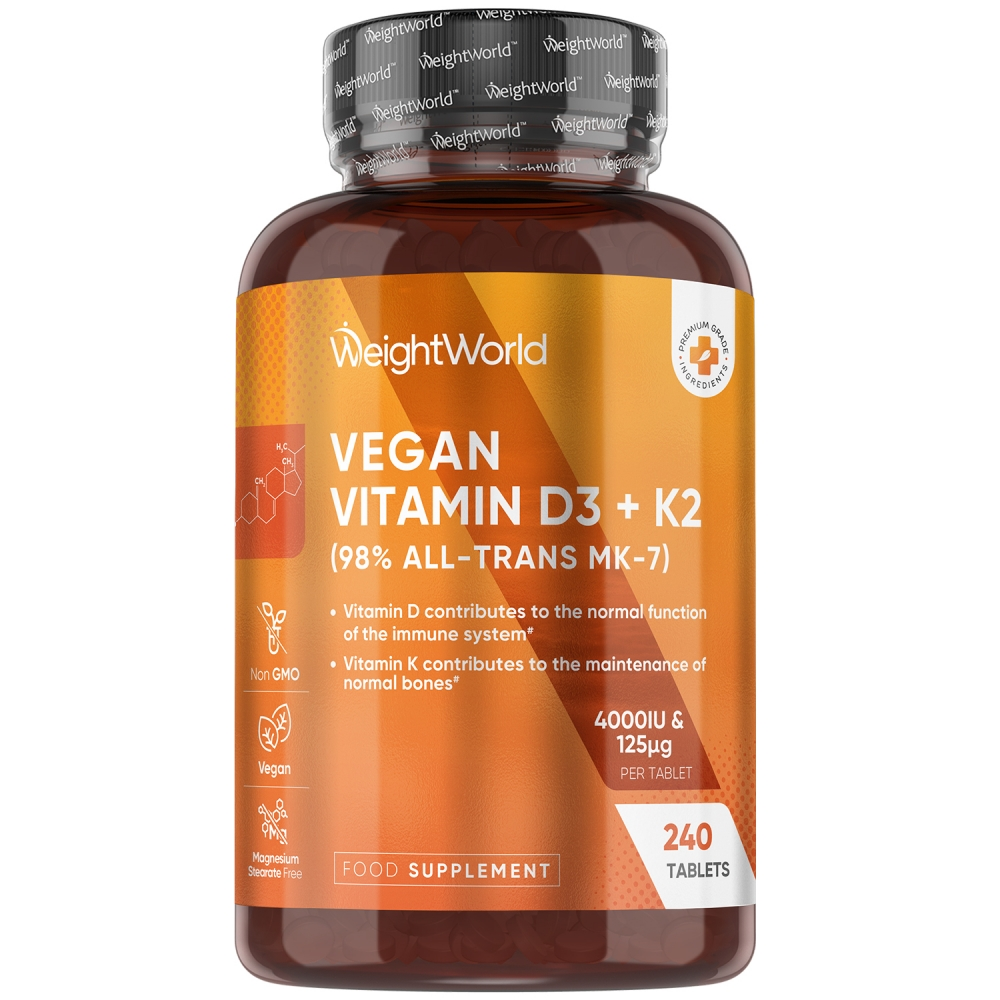 Vegan Vitamin D3 + K2