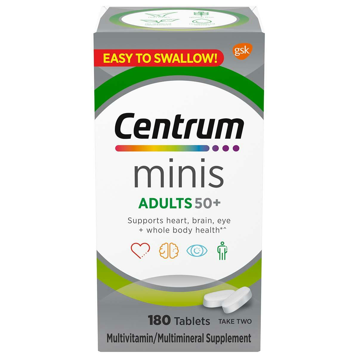 Centrum Minis Silver Adults 50+ Multivitamin