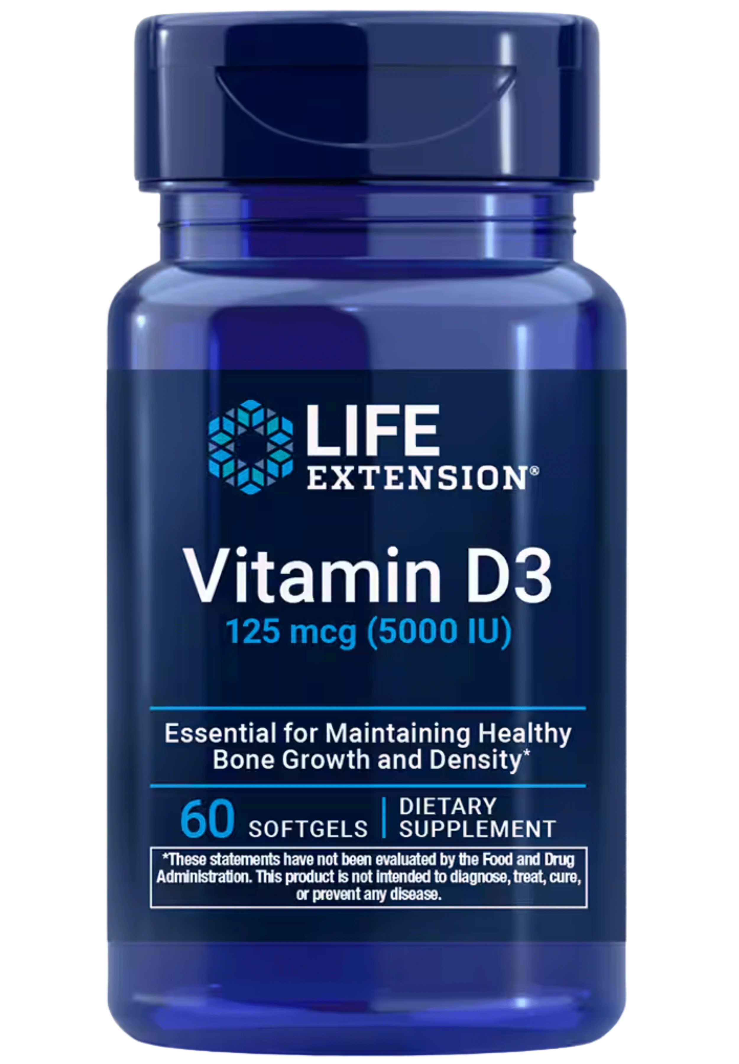Vitamin D3 125 mcg (5000 IU)